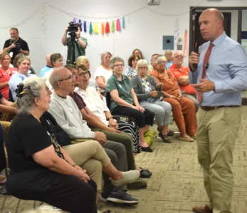 Candidate hears out Martin County’s concerns
